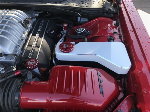 Billet Coolant Reservoir Cover Dodge Charger/Challenger Chrysler 300 - Black Ops Auto Works