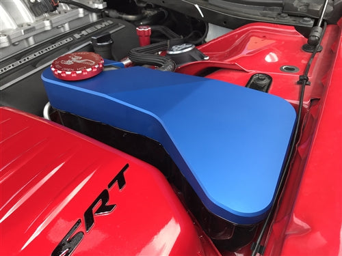 Billet Coolant Reservoir Cover Dodge Charger/Challenger Chrysler 300 - Black Ops Auto Works