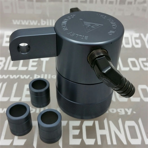 Billet Technology Crank Case Over Flow Catch Can For Dodge Charger & Challenger Hellcat (Dual) - Black Ops Auto Works