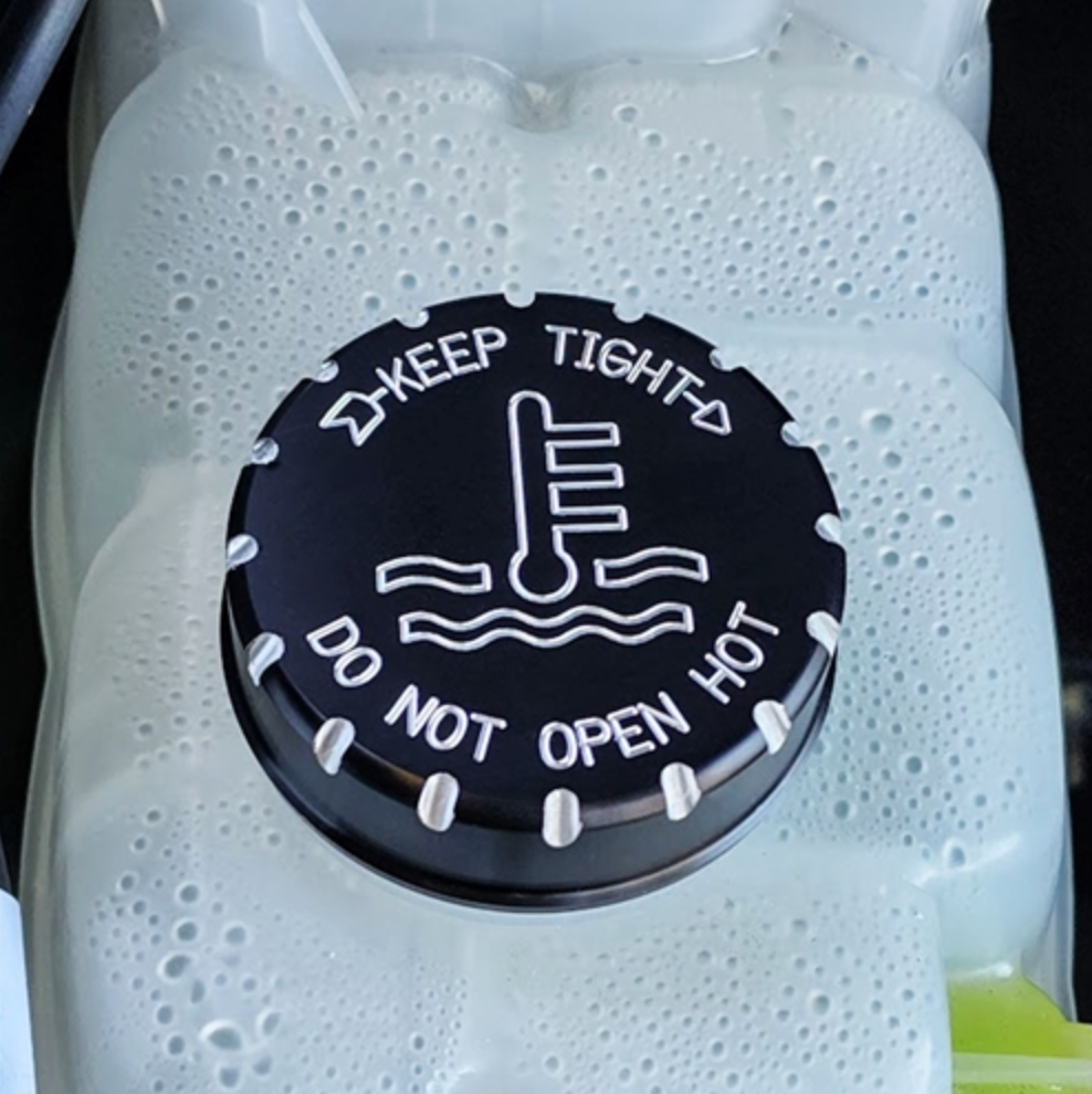 21-23 Ford Bronco 2.3 / 2.7 Engine Cap Cover Packge 6pc Kit - Black Ops Auto Works