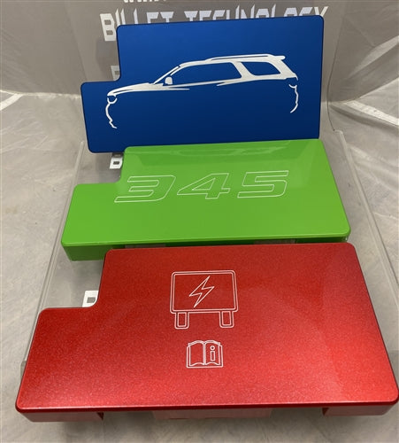 Billet Fuse Box Cover RAM Jeep & Durango - Black Ops Auto Works