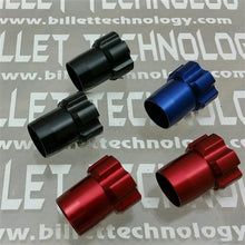 Load image into Gallery viewer, Billet High Pressure A/C Port Cap Cover Sigma Series Dodge Jeep Chrysler - Black Ops Auto Works