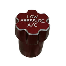 Load image into Gallery viewer, Billet High Pressure A/C Port Cap Cover Sigma Series Dodge Jeep Chrysler - Black Ops Auto Works
