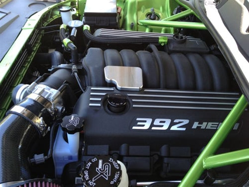 Billet Manifold Baffle Cover 5.7L 6.4L Dodge Jeep Chrysler - Black Ops Auto Works