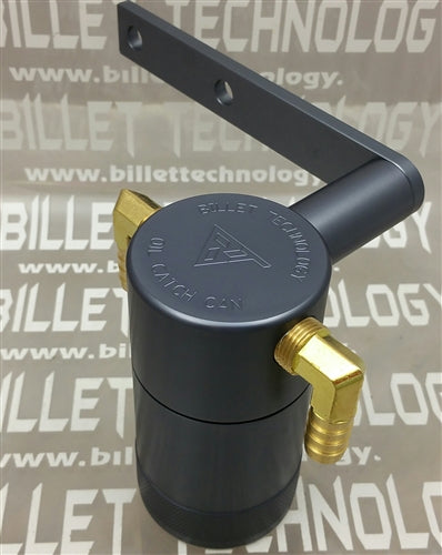 Billet Tech Oil Catch Can For 2011-2021 5.7L 6.4L Jeep Grand Cherokee and Durango - Black Ops Auto Works