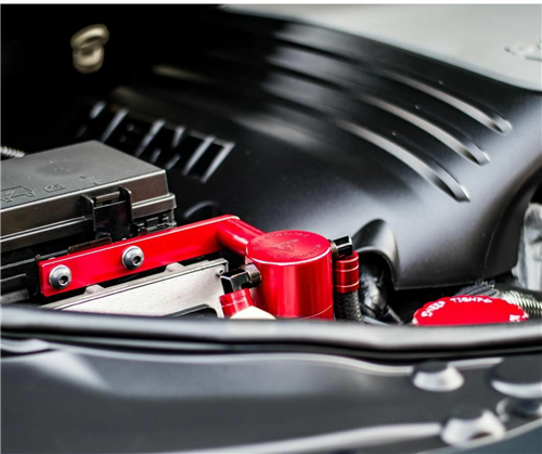 Billet Tech Oil Catch Can For 2011-2021 5.7L 6.4L Jeep Grand Cherokee and Durango - Black Ops Auto Works