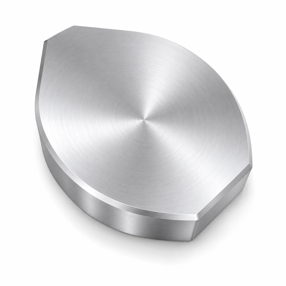 Billet Technology satin raw aluminum PCV valve cap cover for 392 HEMI engine