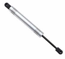 Load image into Gallery viewer, Billet Technology satin aluminum hood prop rod covers machined from 6061-T6 aircraft-grade aluminum
