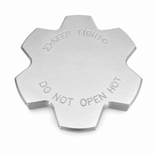 Load image into Gallery viewer, Billet Technology Sigma Series radiator cap cover, OEM Replica finish