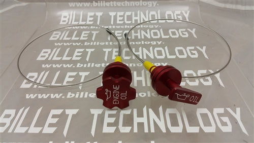 Billet Sigma Series Oil Dipstick for Dodge Charger Challenger Durango Hellcat - Black Ops Auto Works