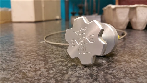 Billet Sigma Series Oil Dipstick for Dodge Charger Challenger Durango Hellcat - Black Ops Auto Works