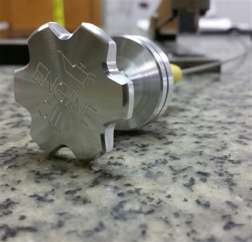 Billet Sigma Series Oil Dipstick for Jeep Grand Cherokee Trackhawk - Black Ops Auto Works