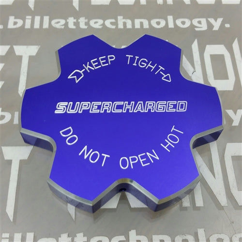 Billet Tech Sigma Series Radiator Cap Cover Chrysler Dodge Jeep Ram - Black Ops Auto Works