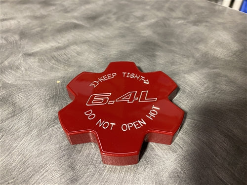 Billet Tech Sigma Series Radiator Cap Cover Chrysler Dodge Jeep Ram - Black Ops Auto Works