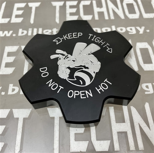 Billet Tech Sigma Series Radiator Cap Cover Chrysler Dodge Jeep Ram - Black Ops Auto Works