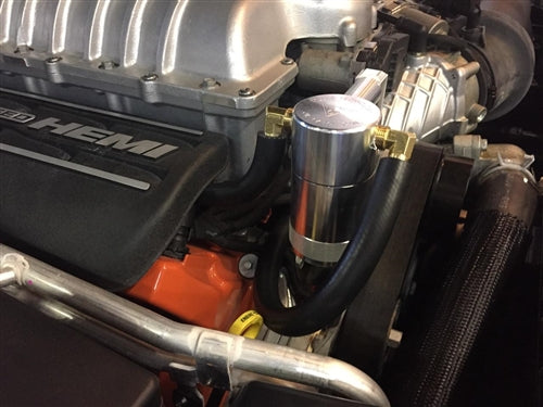 Billet Technology Signature Series Catch Can For Dodge Durango Hellcat - Black Ops Auto Works