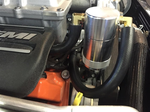 Billet Technology Signature Series Catch Can For Dodge Durango Hellcat - Black Ops Auto Works