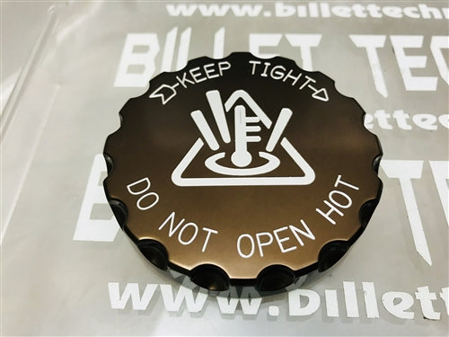Billet Supercharger Coolant Cap Hellcat Dodge Jeep - Black Ops Auto Works