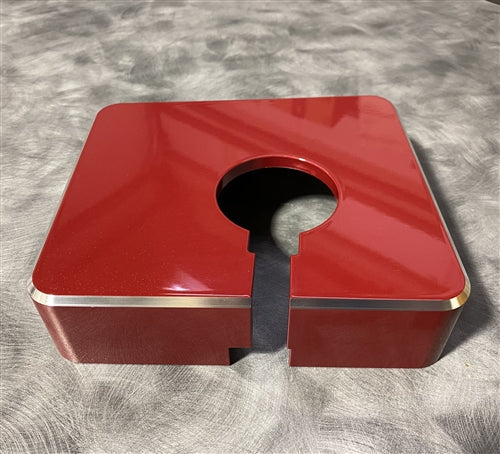 Billet Tech Supercharger Coolant Reservoir Cover Dodge Charger Challenger Hellcat - Black Ops Auto Works