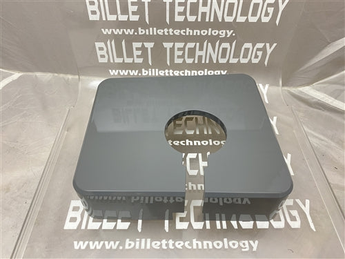 Billet Tech Supercharger Coolant Reservoir Cover Dodge Charger Challenger Hellcat - Black Ops Auto Works