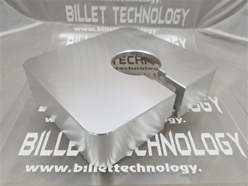 Billet Tech Supercharger Coolant Reservoir Cover Dodge Charger Challenger Hellcat - Black Ops Auto Works