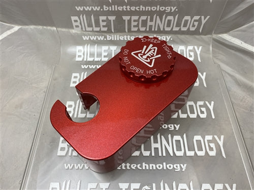 Billet Tech Supercharger Coolant Reservoir Cover Dodge Durango Hellcat - Black Ops Auto Works