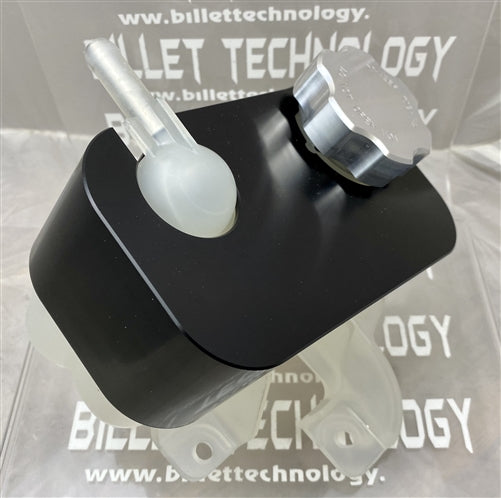 Billet Supercharger Coolant Reservoir Cover Jeep Grand Cherokee Trackhawk - Black Ops Auto Works