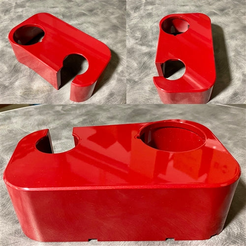 Billet Supercharger Coolant Reservoir Cover Jeep Grand Cherokee Trackhawk - Black Ops Auto Works