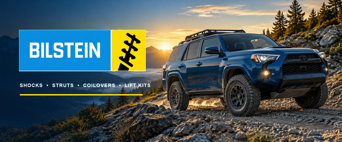 Bilstein shocks struts coilovers and lift kits collection banner