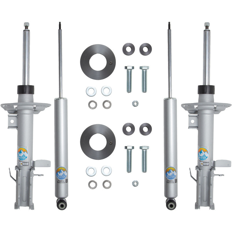 Bilstein B8 TerraSport lift kit components for Ford Bronco Sport, full kit layout