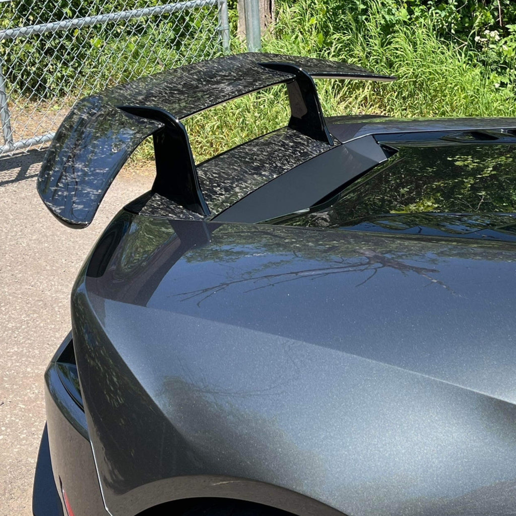 Lamborghini Huracan Performante Style Carbon Fiber Rear Wing - Black Ops Auto Works 10.001