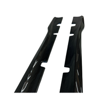 Load image into Gallery viewer, Black Ops Auto Works Carbon Fiber Side Skirts - 2019-2023 Dodge Charger Widebody - Black Ops Auto Works W-SS21DOCH-WC