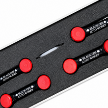 Load image into Gallery viewer, CNC machined billet aluminum sway bar endlinks for Jeep Grand Cherokee WK2 with urethane ball sockets