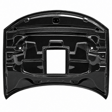 Load image into Gallery viewer, Underside view of Black Ops Demon Window Hood for 2015-2023 Dodge Charger