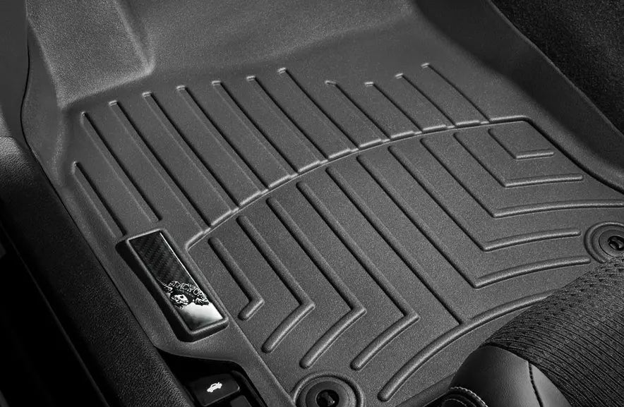 Black Ops Floor Mat Inlay: Carbon/ Silver - Black Ops Auto Works
