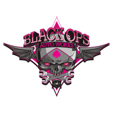 Black Ops Flyer Logo Pink