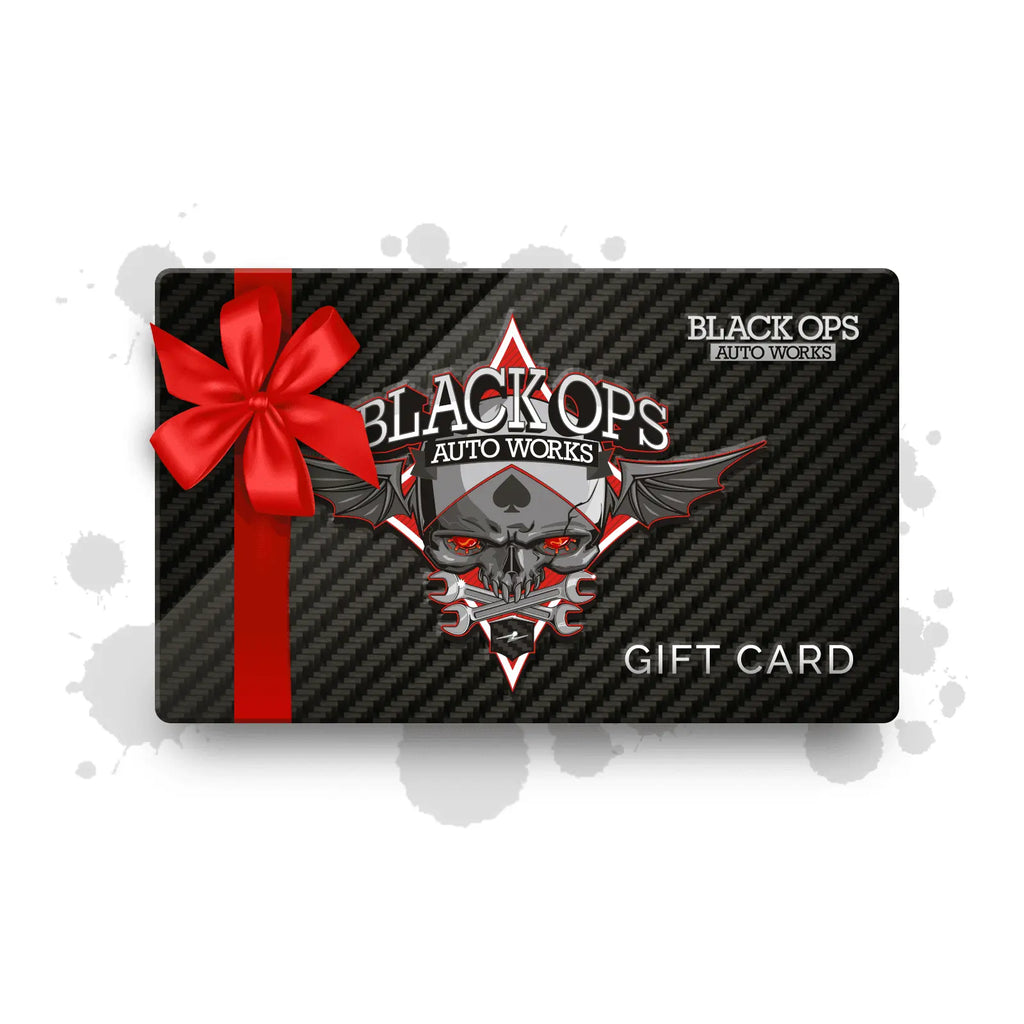 Black Ops Gift Cards - Black Ops Auto Works