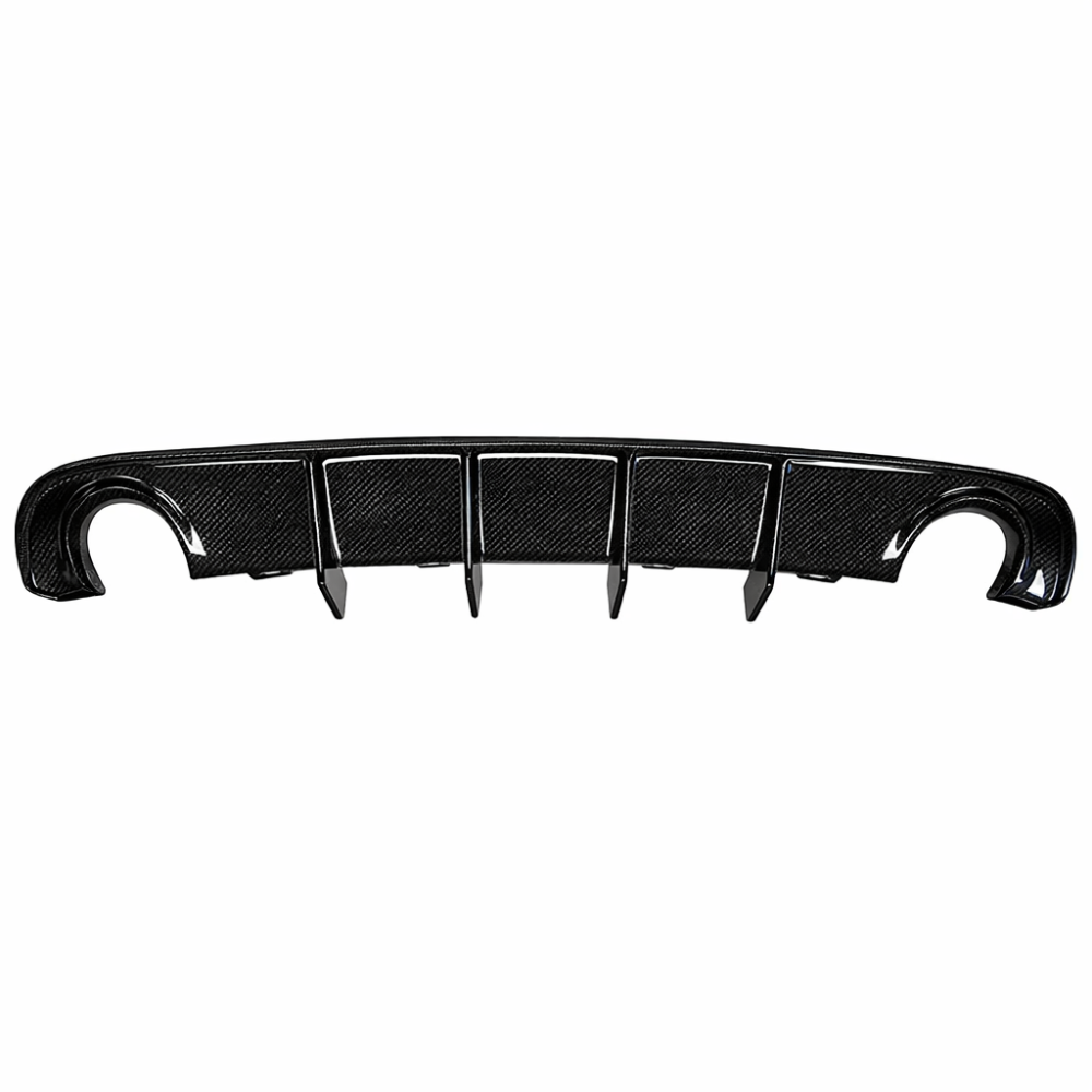 Black Ops carbon fiber rear diffuser for Charger Police Edition