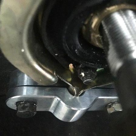 BLOX 2-Piece Billet Aluminum Solid Shifter Bushing 88-00 Civic/CRX 90-01 Integra - Black Ops Auto Works / BXAC-00321