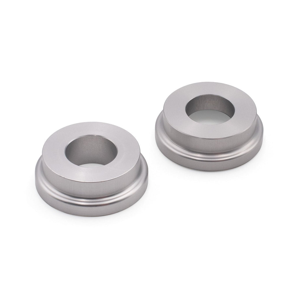BLOX 2-Piece Billet Aluminum Solid Shifter Bushing B-Series Transmissions - Silver - Black Ops Auto Works / BXAC-00322-SI