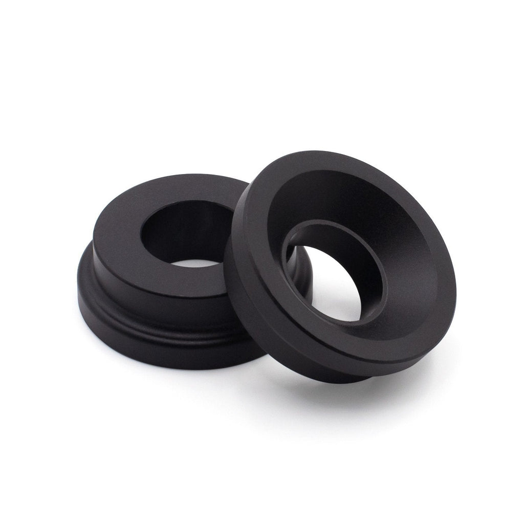 BLOX 2-Piece Billet Aluminum Solid Shifter Bushing B-Series Transmissions - Silver - Black Ops Auto Works / BXAC-00322-SI