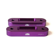 Load image into Gallery viewer, BLOX Honda S2000 Racing Front 20mm Thick Spacer Bump Steer Kit - Black (Lowered 1in and more) BLOX Racing BLOBXSS-20354-20-BK