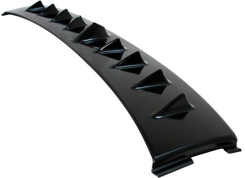 BLOX Racing 08+ Mitsubishi Lancer Vortex Generator - ABS Black BLOX Racing BLOBXPP-26004