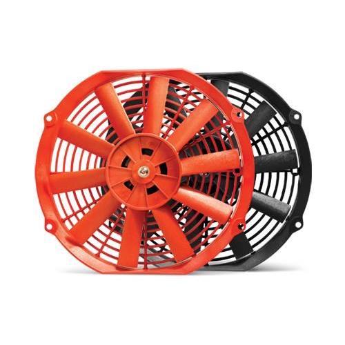 BLOX Racing 10inch Electric Slim Fan - Red BLOX Racing BLOBXCC-00001-RD