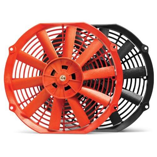 BLOX Racing 12inch Electric Slim Fan - Red BLOX Racing BLOBXCC-00002-RD