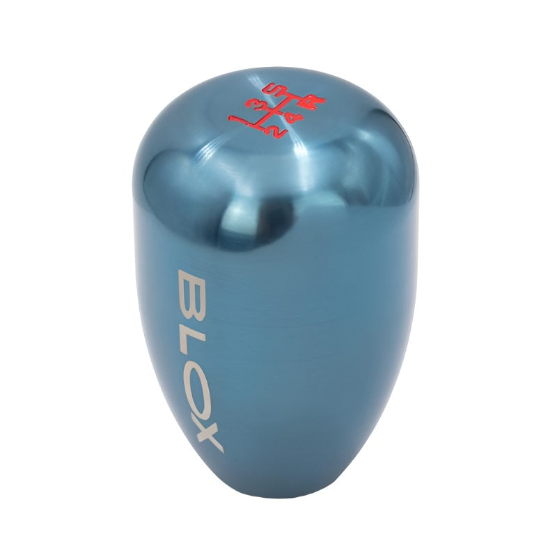 BLOX Racing 6-Speed Billet Shift Knob - Torch Blue 10x1.5mm - Black Ops Auto Works
