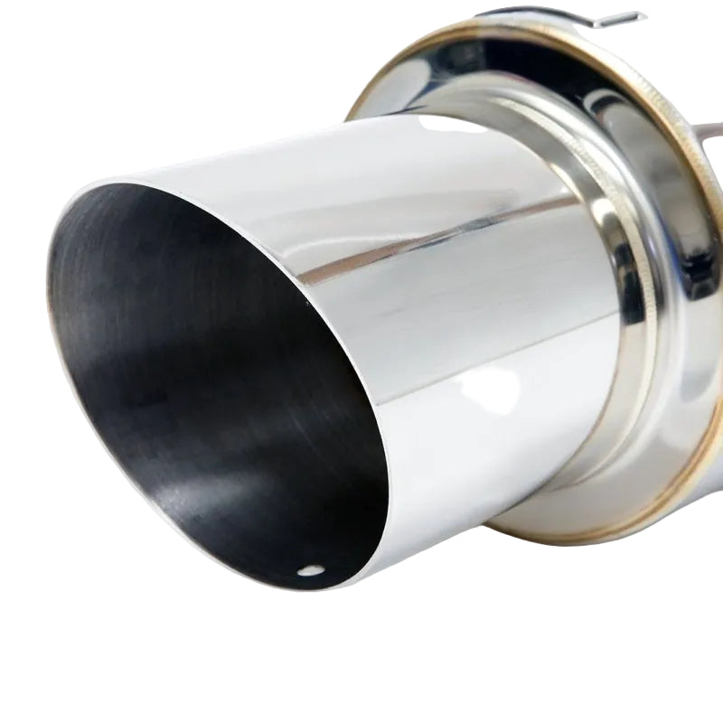 BLOX Racing 76.2mm N1 Angled Tip Muffler Universal BLOX Racing BLOBXEX-00101