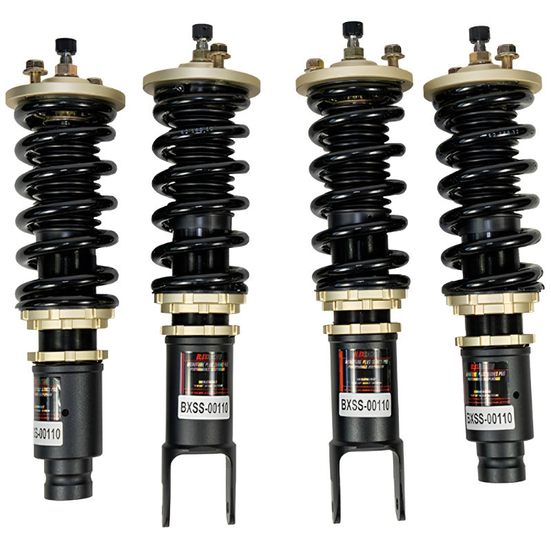 BLOX Racing 92-00 Honda Civic / 94-01 Acura Integra Plus Series Fully Adjustable Coilovers-Coilovers-BLOX Racing