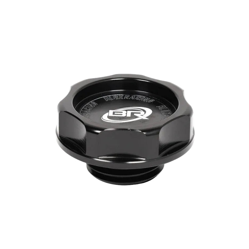 BLOX Racing Billet Honda Oil Cap - Black BLOX Racing BLOBXAC-00501-BK