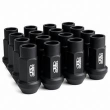 Load image into Gallery viewer, BLOX Racing black forged lug nuts 12x1.25mm set of 20